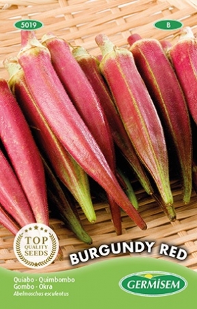 ΣΠΟΡΟΙ ΜΠΑΜΙΕΣ - BURGUNDY RED - 250GR σπόροι